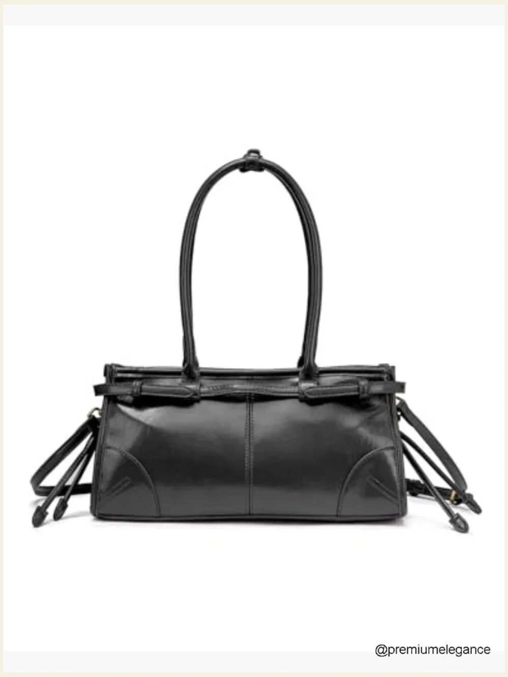 Convertible PU Leather Clutch Purse Top Handle Shoulder Bag Work Evening Satchel